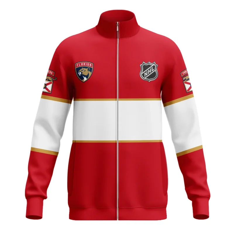 Hockey Stand Collar Jacket NHL 2025 For Sport Fans HVN1050PANTHER060525SCJ - Image 2