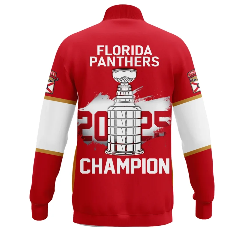 Hockey Stand Collar Jacket NHL 2025 For Sport Fans HVN1050PANTHER060525SCJ - Image 3