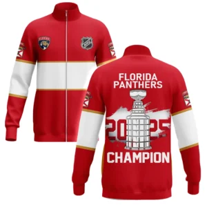 Hockey Stand Collar Jacket NHL 2025 For Sport Fans HVN1050PANTHER060525SCJ