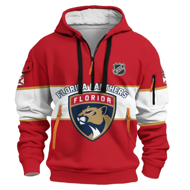 Hockey Hoodie Half Zipper NHL 2025 For Sport Fans HVN1052PNTH060525HODZ - Image 2