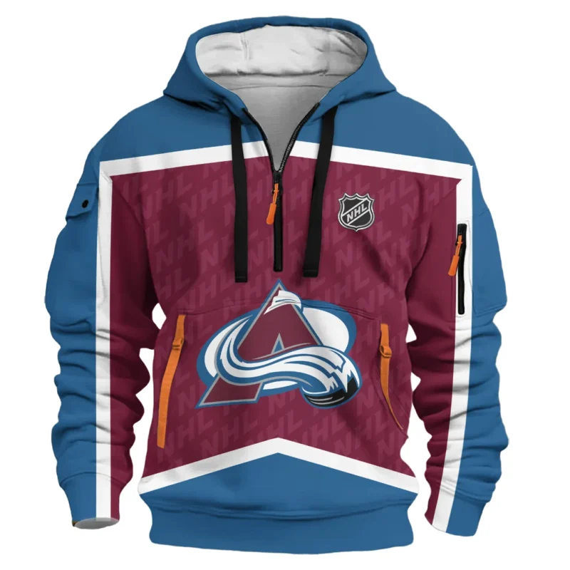 Hockey Hoodie Half Zipper NHL 2025 For Sport Fans HVN1053COL060625HODZ - Image 2