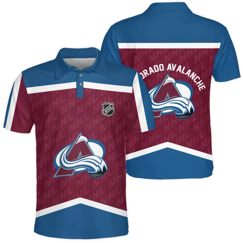 Hockey Team Polo Shirt NHL 2025 For Fans Sport HVN1053COL060625POS
