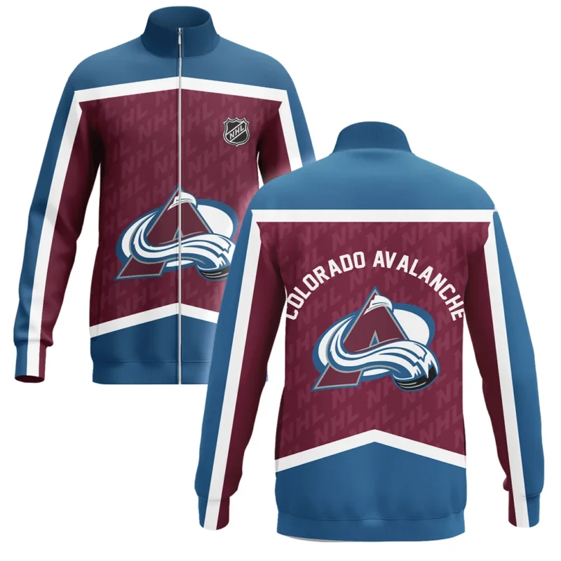 Hockey Stand Collar Jacket NHL 2025 For Sport Fans HVN1053COL060625SCJ
