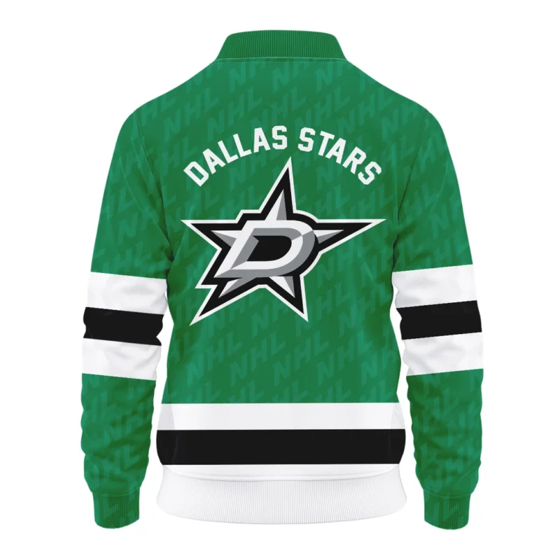 Hockey Bomber Jacket NHL 2025 For Sport Fans HVN1053DAL060625BOB - Image 3