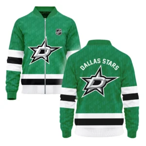 Hockey Bomber Jacket NHL 2025 For Sport Fans HVN1053DAL060625BOB