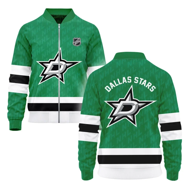 Hockey Bomber Jacket NHL 2025 For Sport Fans HVN1053DAL060625BOB