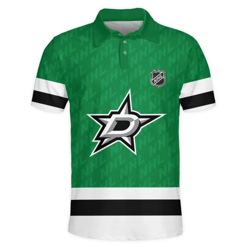 Hockey Team Polo Shirt NHL 2025 For Fans Sport HVN1053DAL060625POS - Image 2