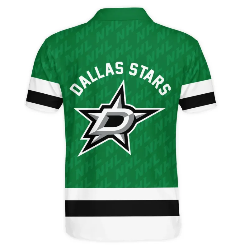 Hockey Team Polo Shirt NHL 2025 For Fans Sport HVN1053DAL060625POS - Image 3