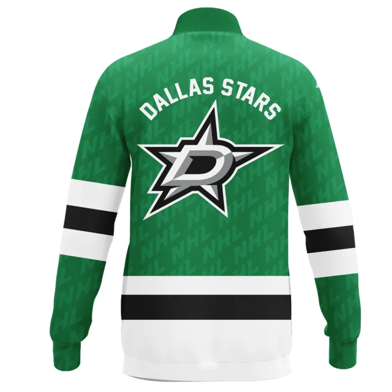 Hockey Stand Collar Jacket NHL 2025 For Sport Fans HVN1053DAL060625SCJ - Image 3