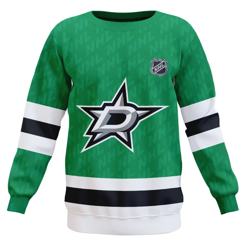 Hockey Sweatshirt NHL 2025 For Sport Fans HVN1053DAL060625SW - Image 2