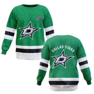 Hockey Sweatshirt NHL 2025 For Sport Fans HVN1053DAL060625SW
