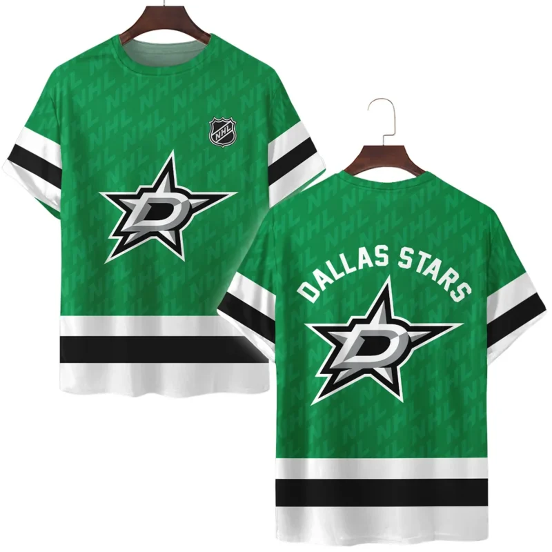 Hockey Team T-Shirt NHL 2025 For Fans Sport HVN1053DAL060625TS3D