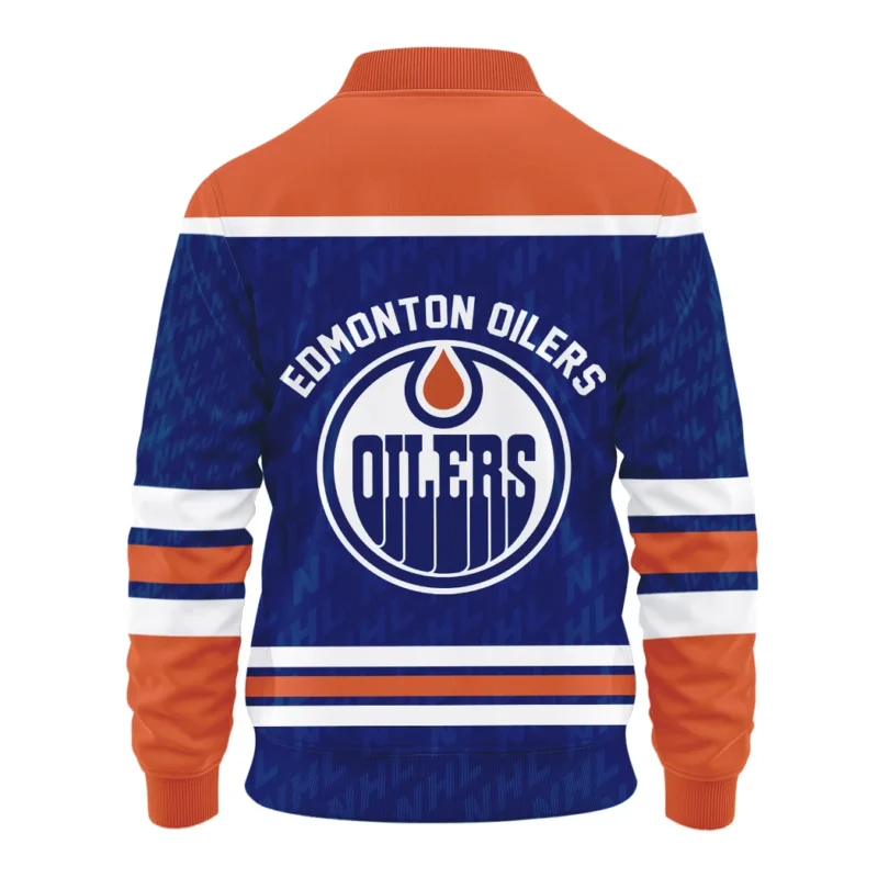 Hockey  Bomber Jacket NHL 2025 For Sport Fans  HVN1053EDM060625BOB - Image 3