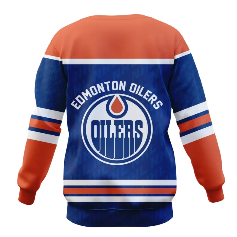Hockey  Sweatshirt NHL 2025 For Sport Fans  HVN1053EDM060625SW - Image 3