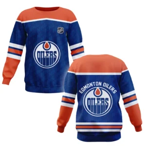 Hockey  Sweatshirt NHL 2025 For Sport Fans  HVN1053EDM060625SW