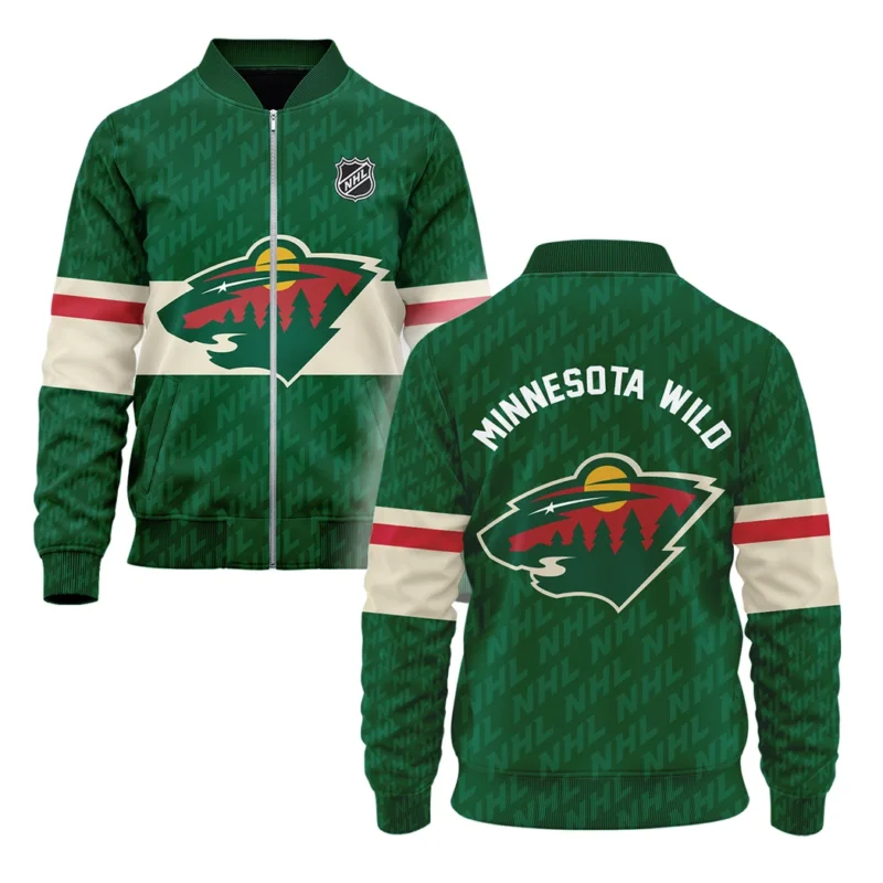 Hockey Bomber Jacket NHL 2025 For Sport Fans HVN1053MIN060625BOB