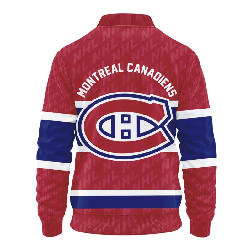 Hockey Bomber Jacket NHL 2025 For Sport Fans HVN1053MTL060625BOB - Image 3