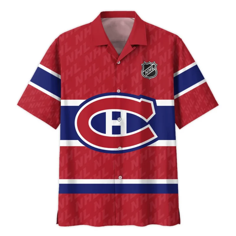 Hockey Club Hawaiian shirt NHL 2025 For Sport Fans HVN1053MTL060625HAW - Image 2
