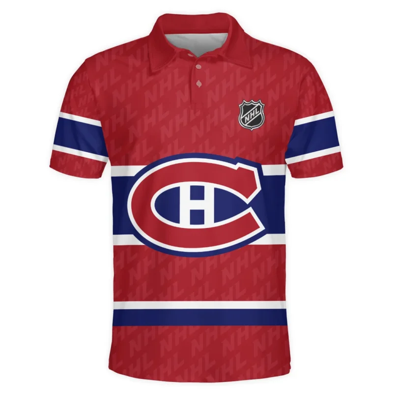 Hockey Club Polo Shirt NHL 2025 For Sport Fans HVN1053MTL060625POS - Image 2
