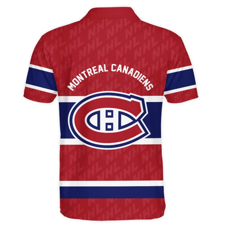 Hockey Club Polo Shirt NHL 2025 For Sport Fans HVN1053MTL060625POS - Image 3