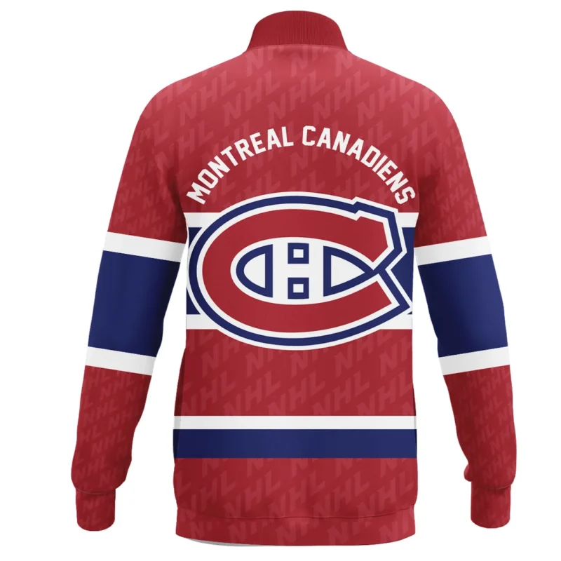Hockey Stand Collar Jacket NHL 2025 For Sport Fans HVN1053MTL060625SCJ - Image 3