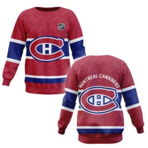 Hockey Sweatshirt NHL 2025 For Sport Fans HVN1053MTL060625SW