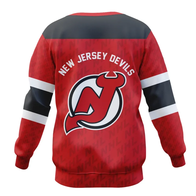 Hockey Sweatshirt NHL 2025 For Sport Fans HVN1053NJD060625SW - Image 3