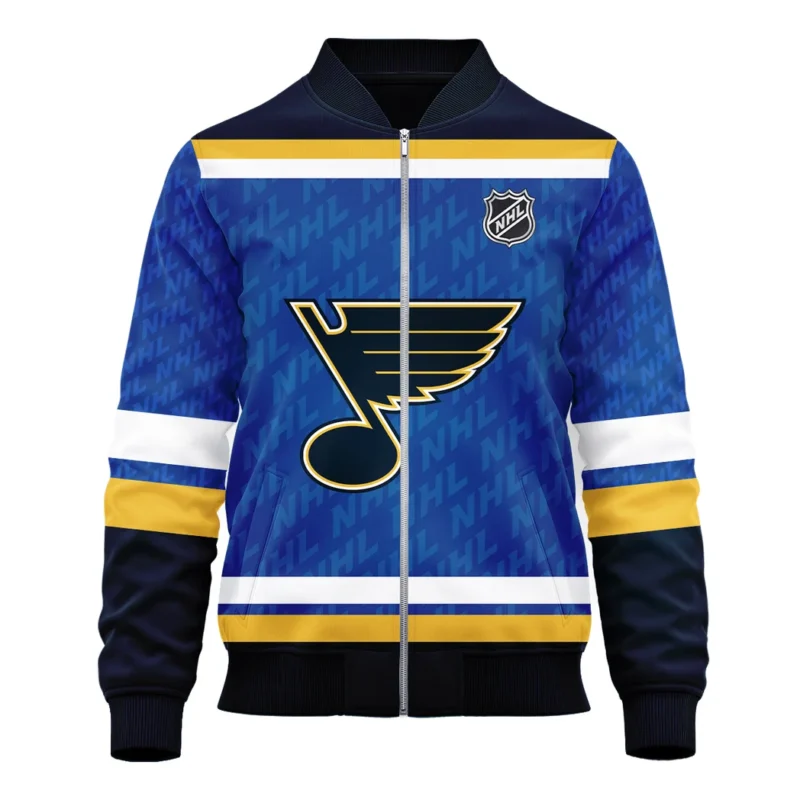 Hockey Bomber Jacket NHL 2025 For Sport Fans HVN1053STL060625BOB - Image 2