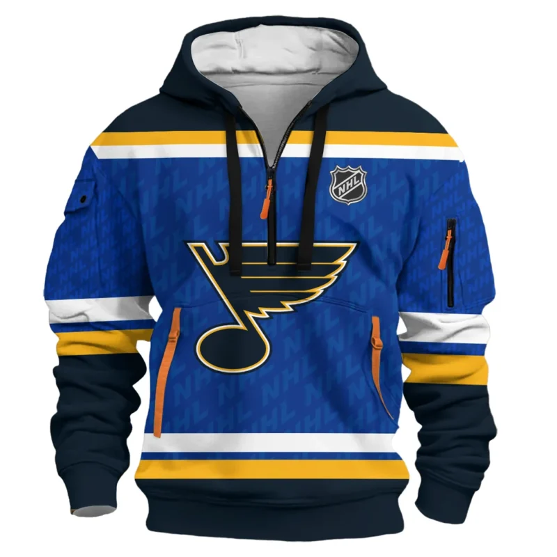 Hockey Hoodie Half Zipper NHL 2025 For Sport Fans HVN1053STL060625HODZ - Image 2