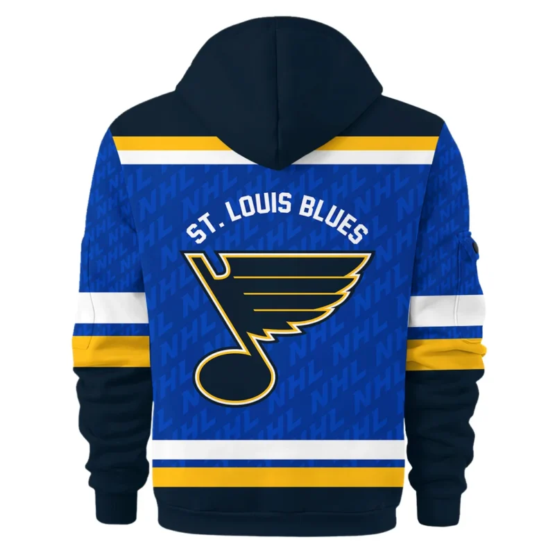 Hockey Hoodie Half Zipper NHL 2025 For Sport Fans HVN1053STL060625HODZ - Image 3