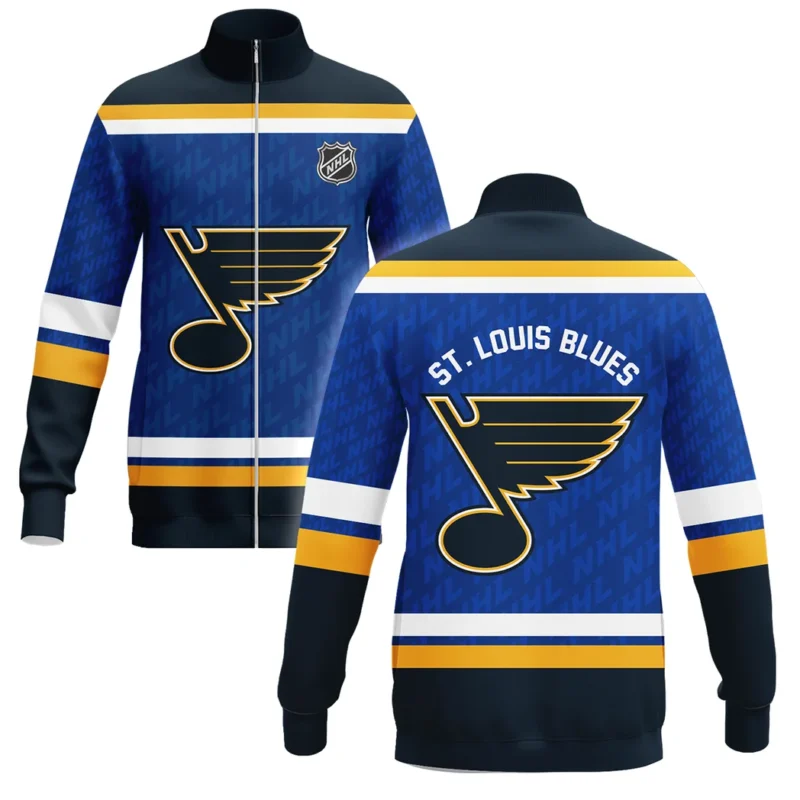 Hockey Stand Collar Jacket NHL 2025 For Sport Fans HVN1053STL060625SCJ