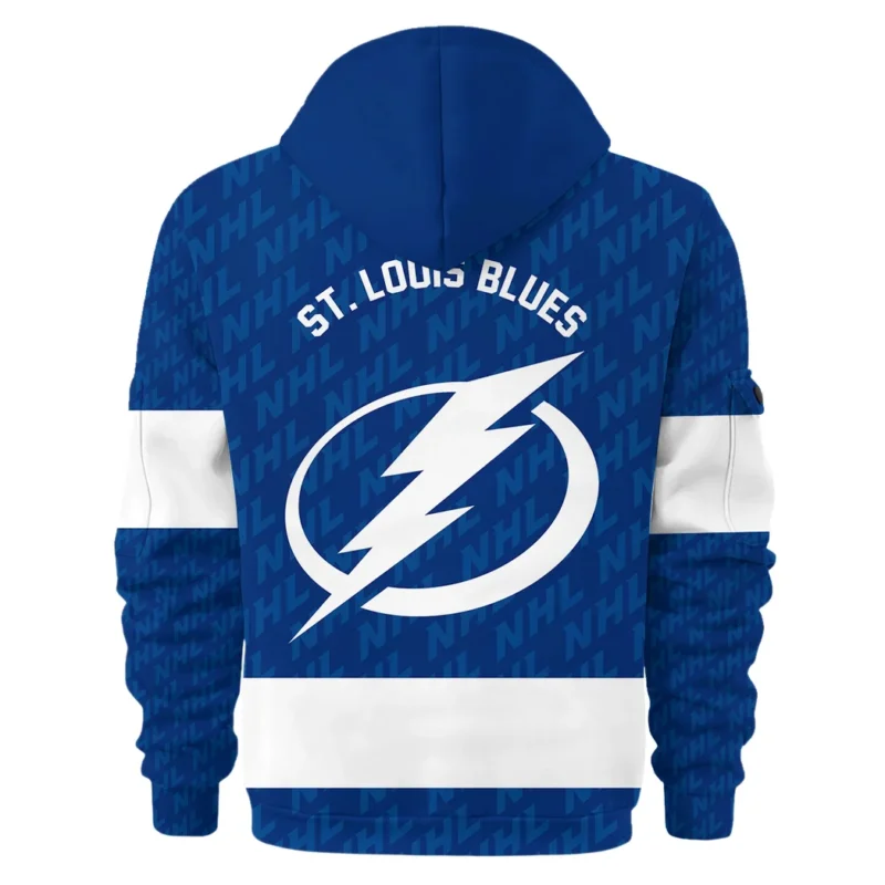 Hockey Hoodie Half Zipper NHL 2025 For Sport Fans HVN1053TBL060625HODZ - Image 3