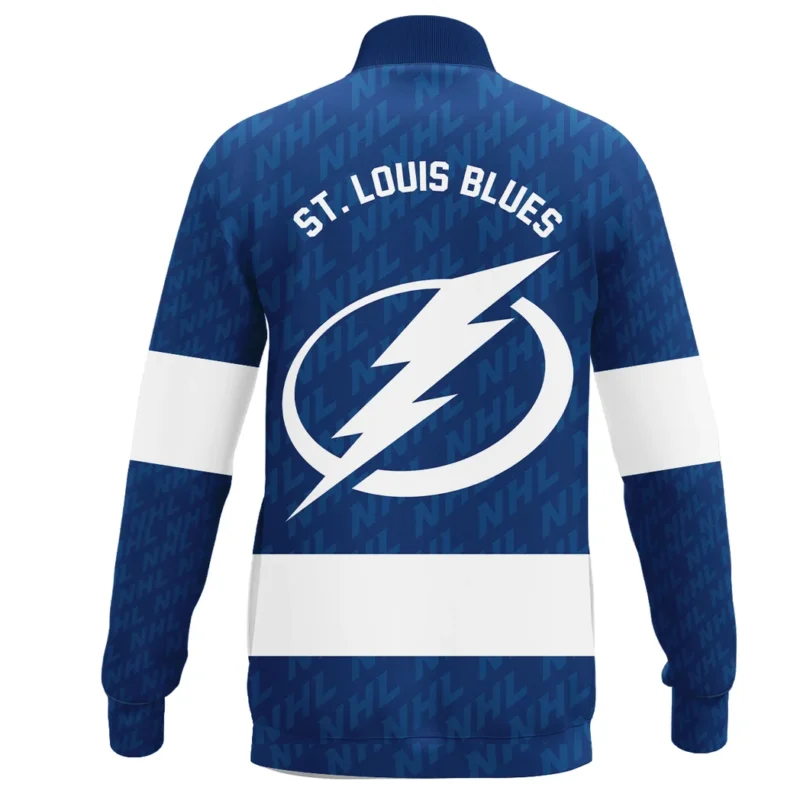 Hockey  Stand Collar Jacket NHL 2025 For Sport Fans  HVN1053TBL060625SCJ - Image 3