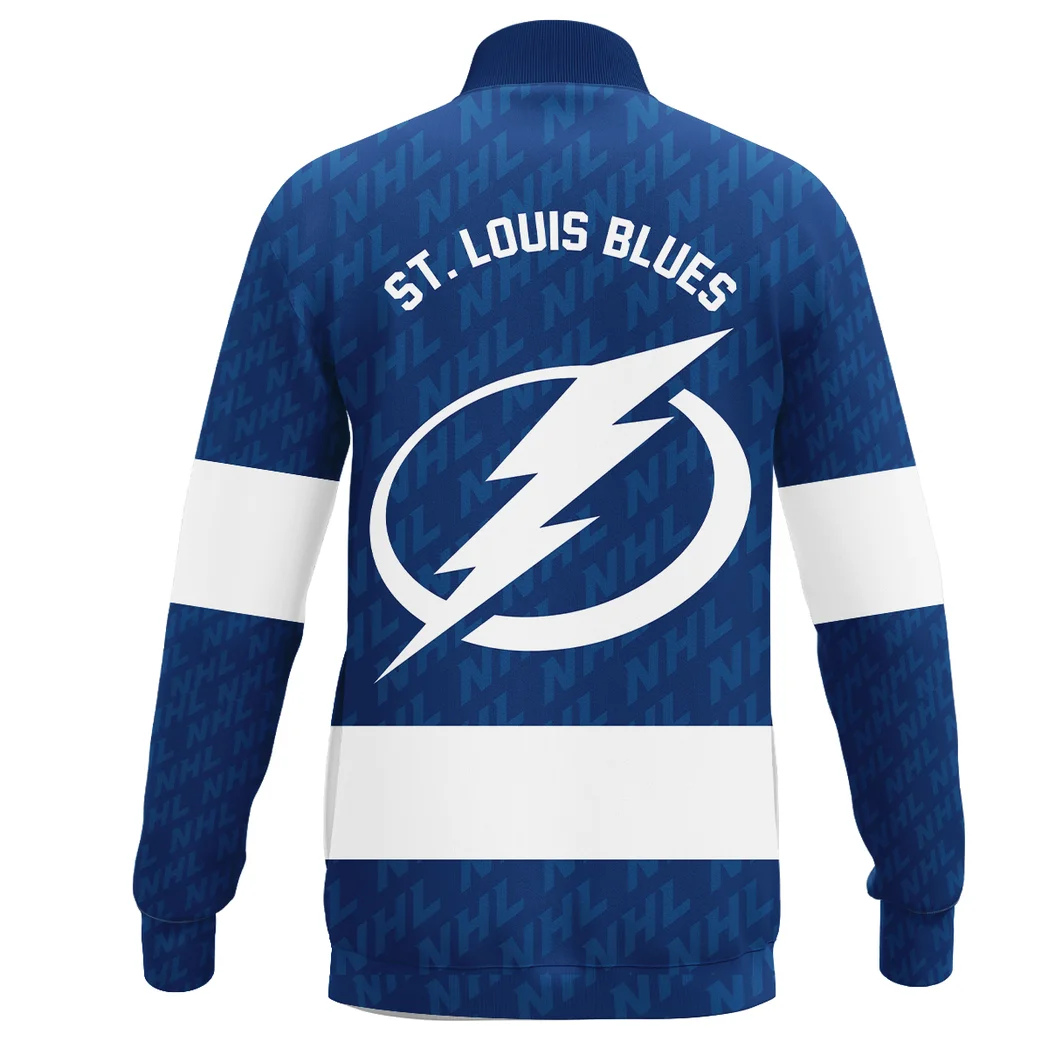 Hockey  Stand Collar Jacket NHL 2025 For Sport Fans  HVN1053TBL060625SCJ - Image 3
