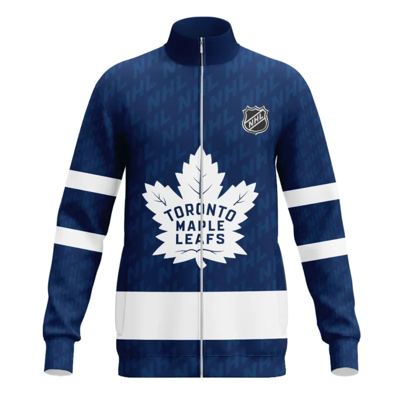 Hockey Stand Collar Jacket NHL 2025 For Sport Fans HVN1053TOR060625SCJ - Image 2