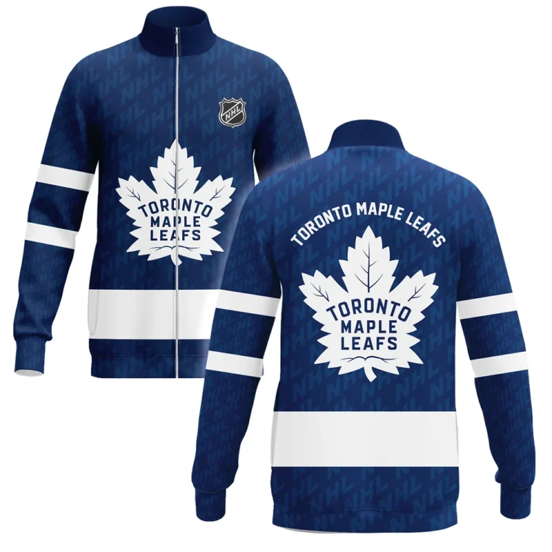 Hockey Stand Collar Jacket NHL 2025 For Sport Fans HVN1053TOR060625SCJ