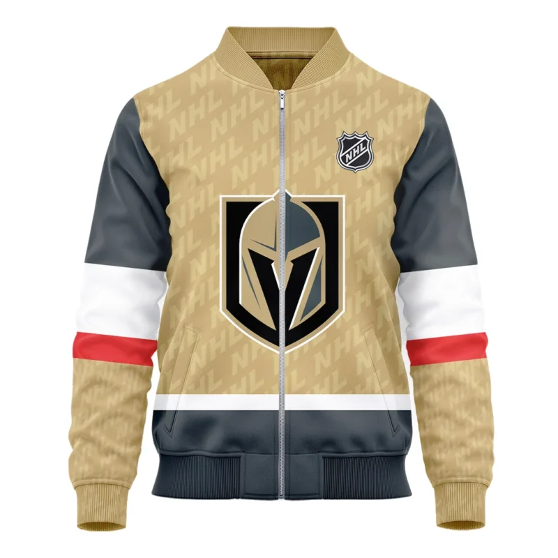 Hockey Bomber Jacket NHL 2025 For Sport Fans HVN1053VGK060625BOB - Image 2