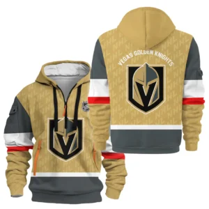 Hockey Hoodie Half Zipper NHL 2025 For Sport Fans HVN1053VGK060625HODZ