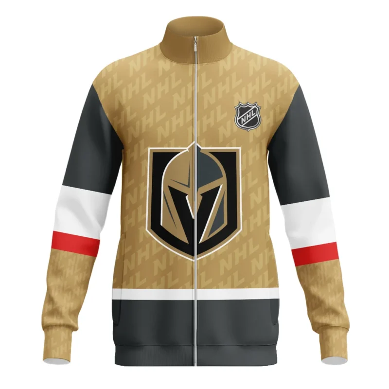Hockey Stand Collar Jacket NHL 2025 For Sport Fans HVN1053VGK060625SCJ - Image 2