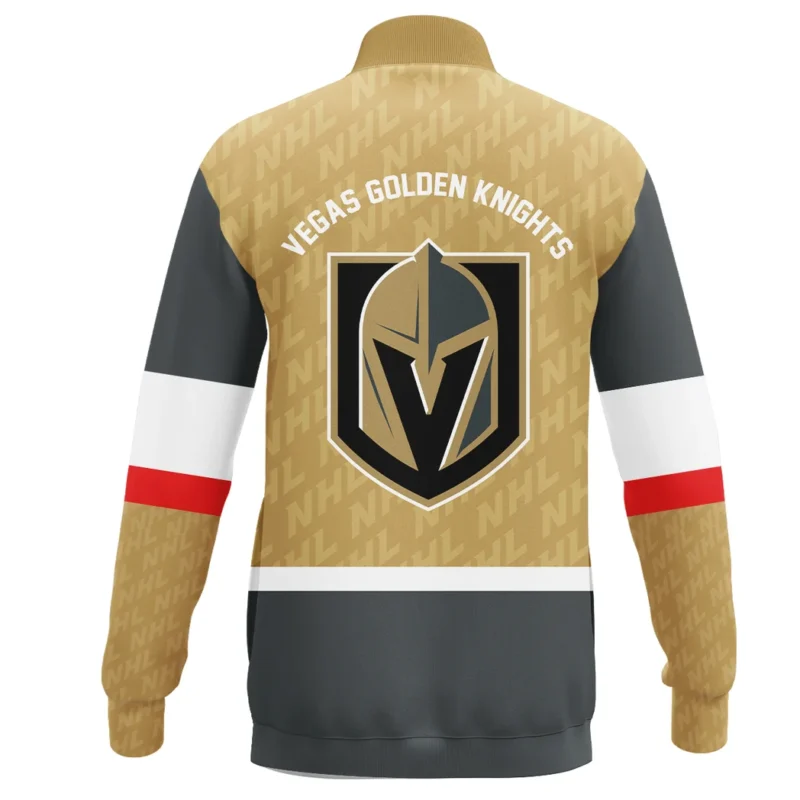 Hockey Stand Collar Jacket NHL 2025 For Sport Fans HVN1053VGK060625SCJ - Image 3