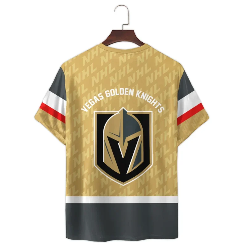 Hockey Team T-Shirt NHL 2025 For Fans Sport HVN1053VGK060625TS3D - Image 3