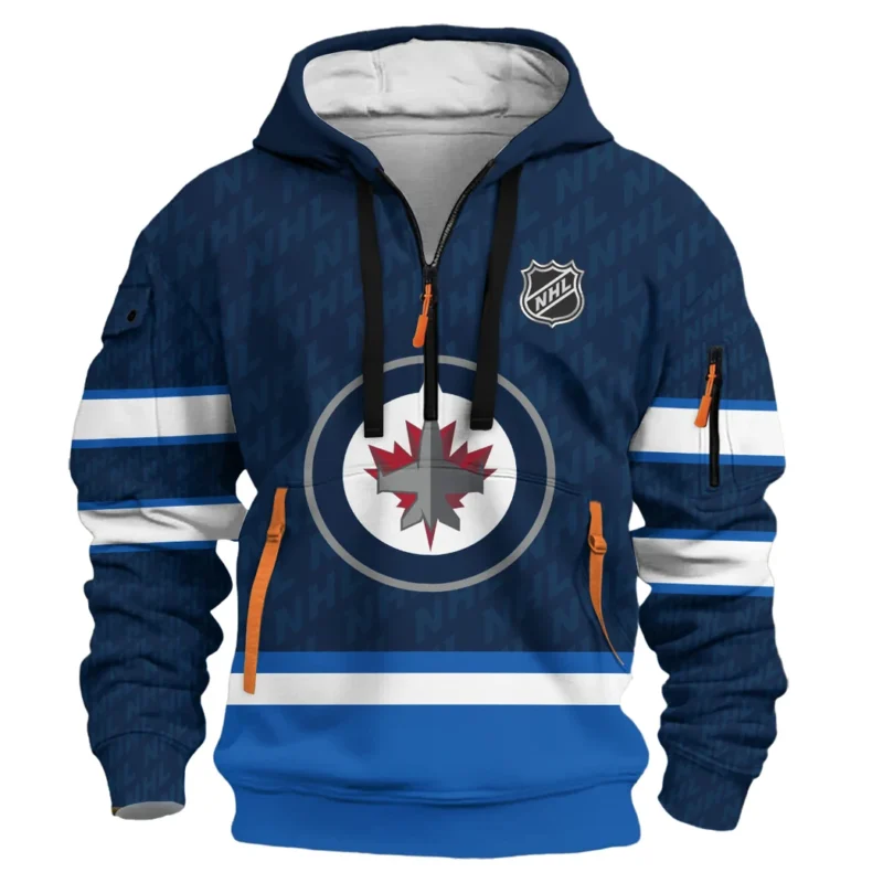 Hockey Hoodie Half Zipper NHL 2025 For Sport Fans HVN1053WPG060625HODZ - Image 2