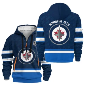 Hockey Hoodie Half Zipper NHL 2025 For Sport Fans HVN1053WPG060625HODZ
