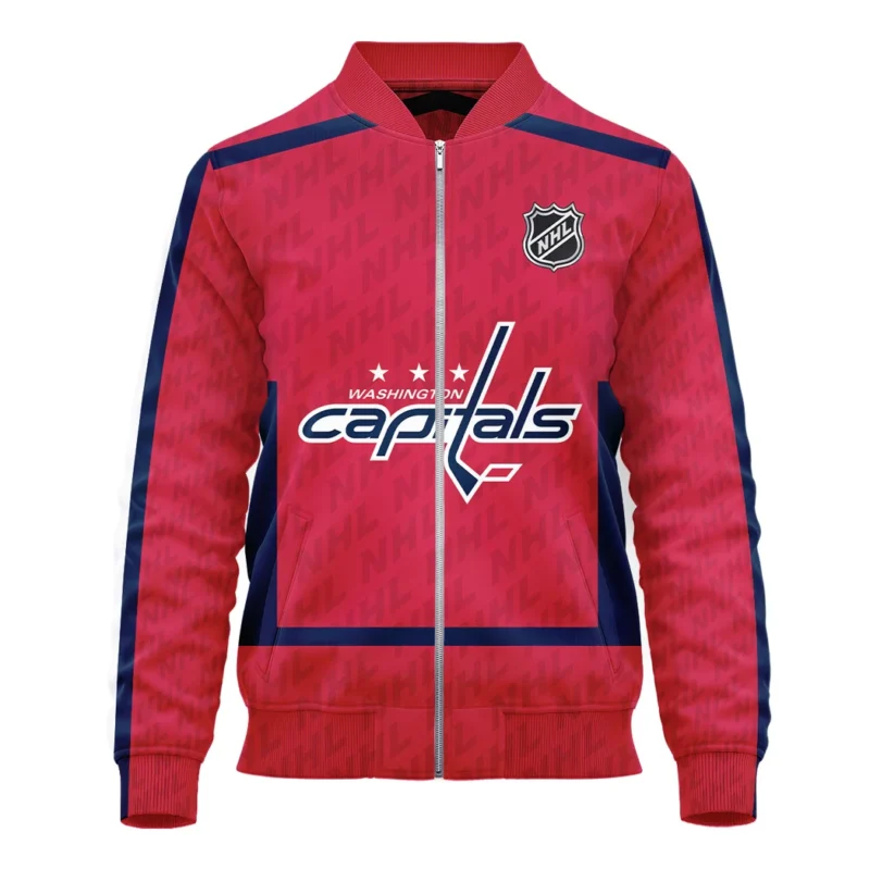 Hockey Bomber Jacket NHL 2025 For Sport Fans HVN1053WSH060625BOB - Image 2