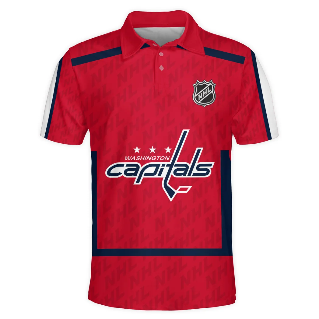 Hockey Team Polo Shirt NHL 2025 For Fans Sport HVN1053WSH060625POS - Image 2