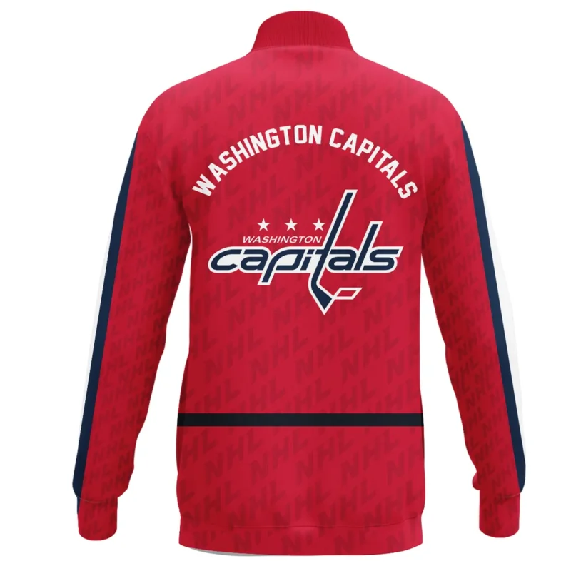 Hockey Stand Collar Jacket NHL 2025 For Sport Fans HVN1053WSH060625SCJ - Image 3