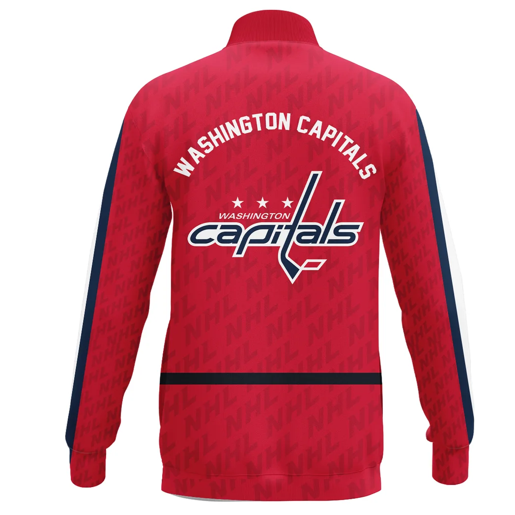 Hockey Stand Collar Jacket NHL 2025 For Sport Fans HVN1053WSH060625SCJ - Image 3