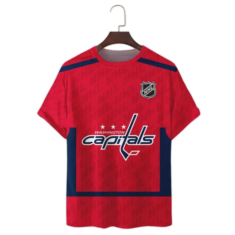 Hockey Team T-Shirt NHL 2025 For Fans Sport HVN1053WSH060625TS3D - Image 2