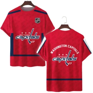 Hockey Team T-Shirt NHL 2025 For Fans Sport HVN1053WSH060625TS3D