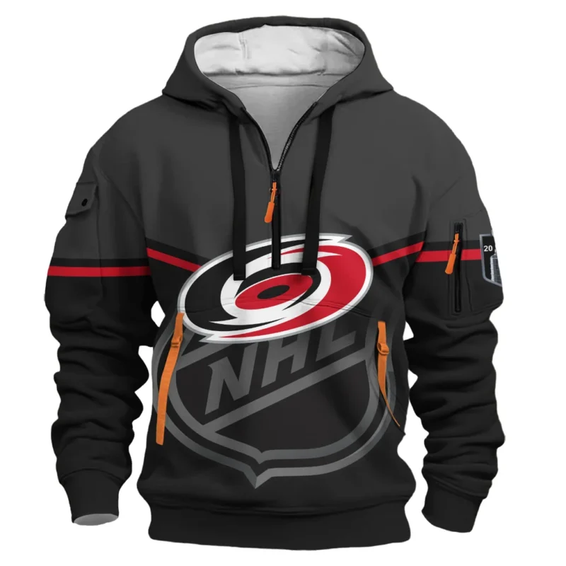 Hockey Hoodie Half Zipper NHL 2025 For Sport Fans HVN1054CAR060625HODZ - Image 2